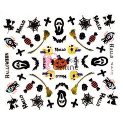 Stickere 3D pentru unghii cod YGA 135 Decor cu Halloween